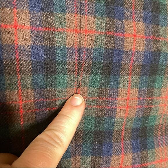 Pendleton Vintage Woolen Mills Virgin Wool Tartan Plaid Check Blazer‎ 38R - Picture 4 of 14